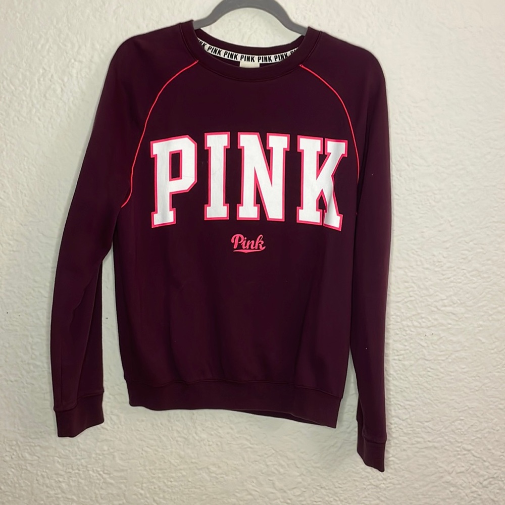 Victoria’s Secret pink crew neck